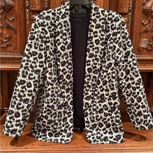 Leopard Print Women's Jacket XL